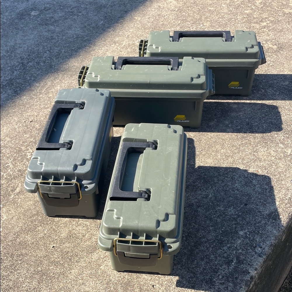 One Plano Green Storage Box